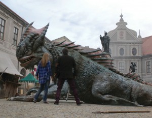 Der Lindwurm aus der Nibelungensage